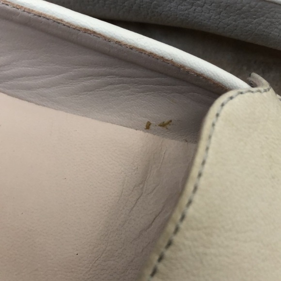 Cole Haan Ivory Driving Moccasins Loafers Size 5 1/2 - Picture 10 of 12